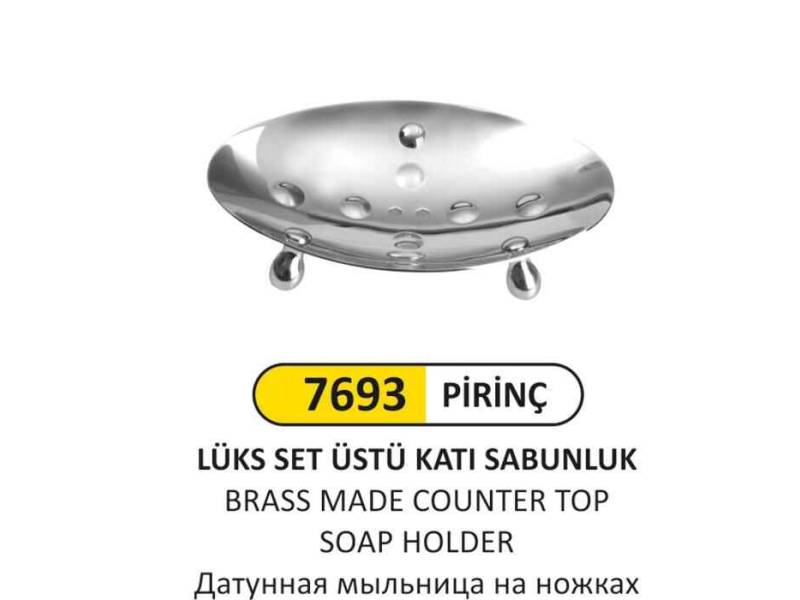 Arı Metal 7693 Set Üstü Katı Sabunluk Prinç