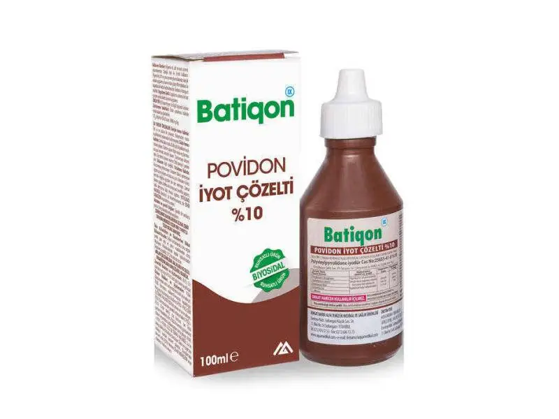 Batiqonix Povidon İyot Çözelti 100 ML Sprey Batiqonix Povidon İyot Çözelti 100 ML Sprey