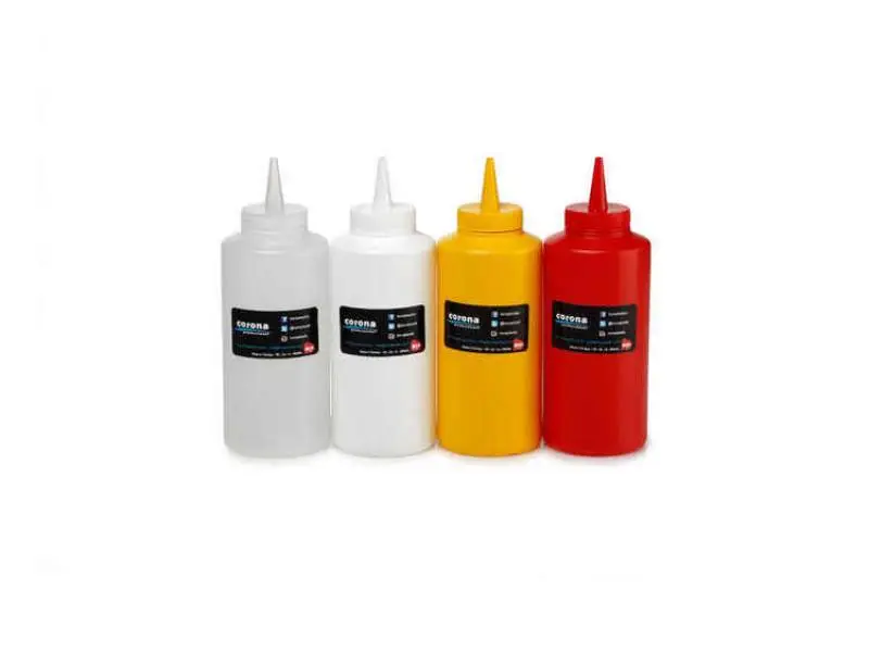 Bora BO2100 Ketçap Mayonez Şişe Kapaklı 420 ml Şeffaf Bora BO2100 Ketçap Mayonez Şişe Kapaklı 420 ml Şeffaf