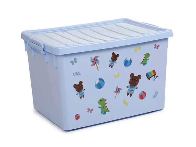 Bora BO2276 Tekerlekli Kasa Resimli Mavi 50 Litre Bora BO2276 Tekerlekli Kasa Resimli Mavi 50 Litre