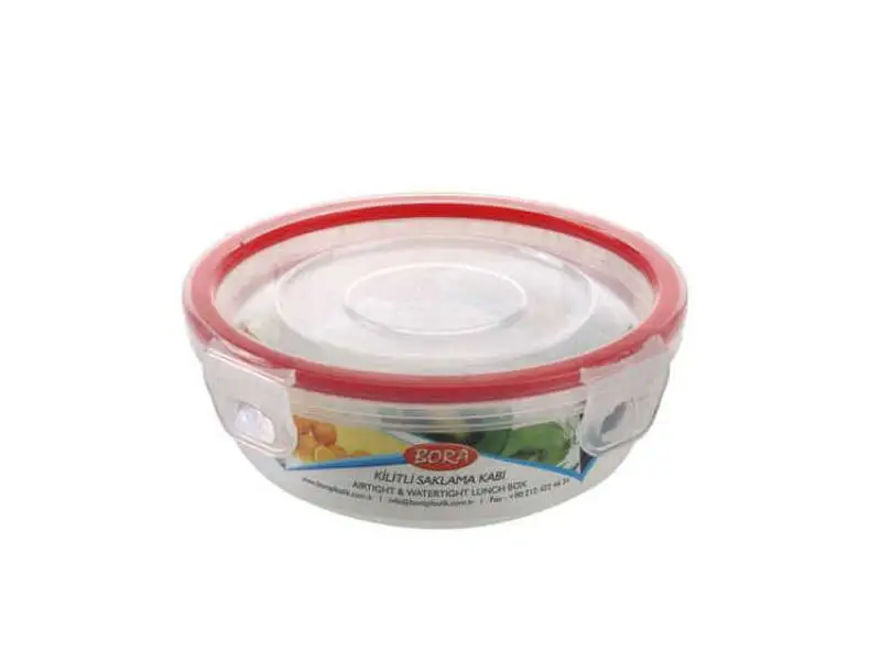 Bora BO823 Click Yuvarlak Saklama Kabı 500 ML Bora BO823 Click Yuvarlak Saklama Kabı 500 ML