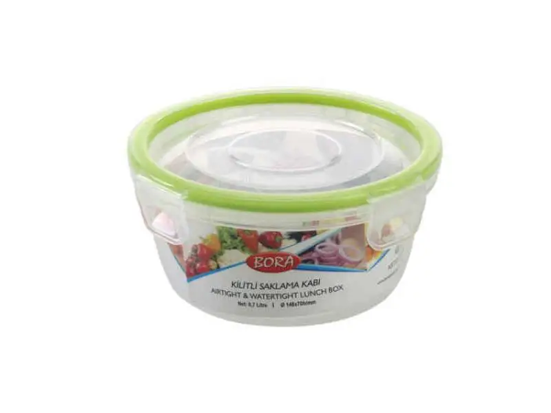 Bora BO824 Click Yuvarlak Saklama Kabı 700 ML Bora BO824 Click Yuvarlak Saklama Kabı 700 ML