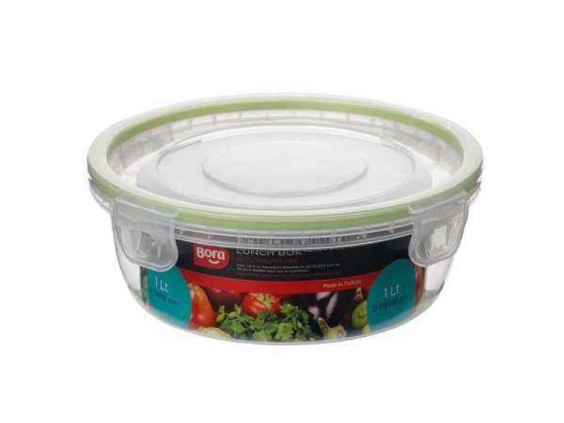 Bora BO825 Click Yuvarlak Saklama Kabı 1000 ML