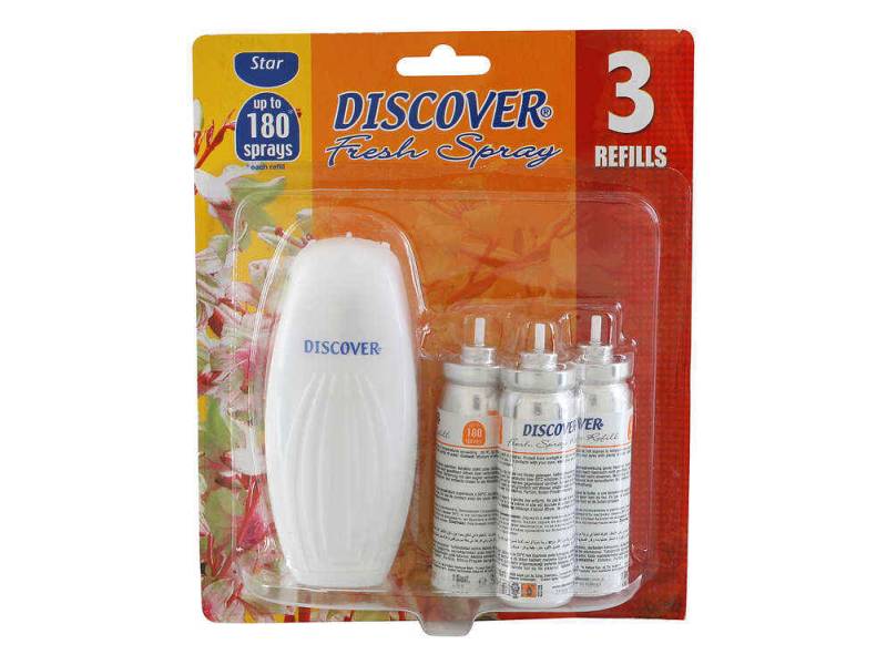Discover Fresh Sprey 3 Yedekli Star