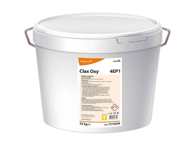 Diversey Clax Oxy Oksijenli Toz Ağartıcı 4EP1 25 Kg