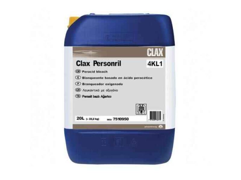 Diversey Clax Personril 4KL1 Ağartıcı Dezenfektan 22.2 Kg