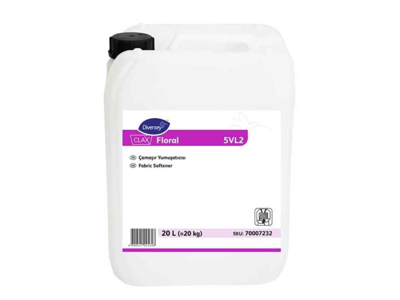 Diversey Clax Floral Çamaşır Yumuşatıcı 5VL2 20 Kg