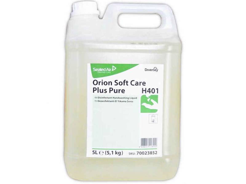Diversey Orion Soft Care Plus Pure H401 Sıvı El Sabunu 5 Lt