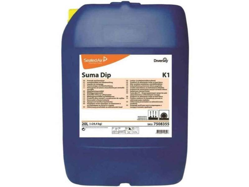 Diversey Suma Dip K1 Bulaşık Leke Çözücü 23 Kg