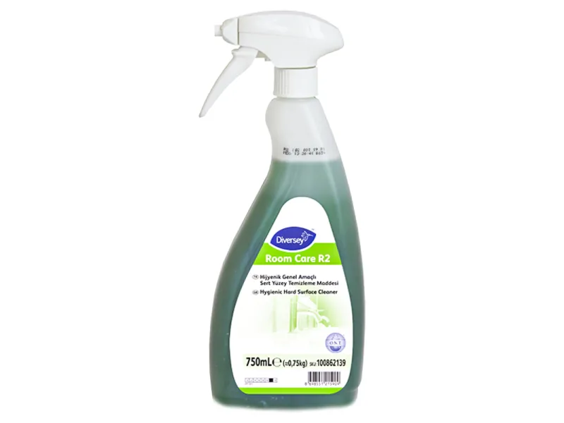 Diversey Room Care R2 Çok Amaçlı Hijyenik Yüzey Temizleyici 750 ML Diversey Room Care R2 Çok Amaçlı Hijyenik Yüzey Temizleyici 750 ML