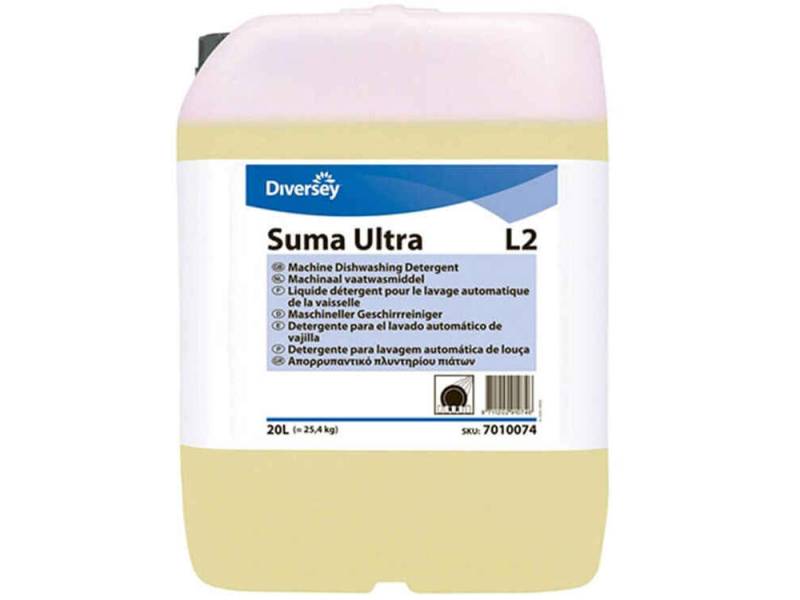 Diversey Suma Ultra L2 Bulaşık Deterjanı Orta Sert Sular İçin 25 Lt