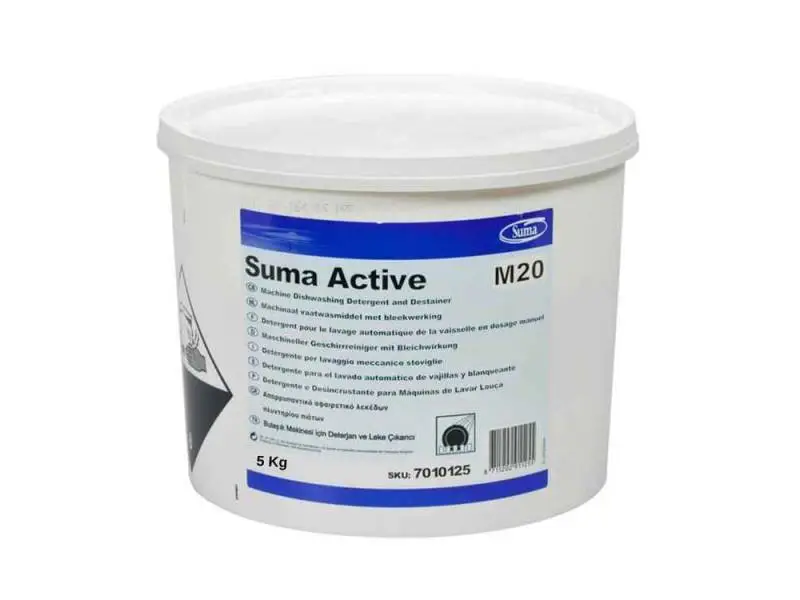 Diversey Suma Active M20 Bulaşık Toz Deterjanı 5 Kg Diversey Suma Active M20 Bulaşık Toz Deterjanı 5 Kg