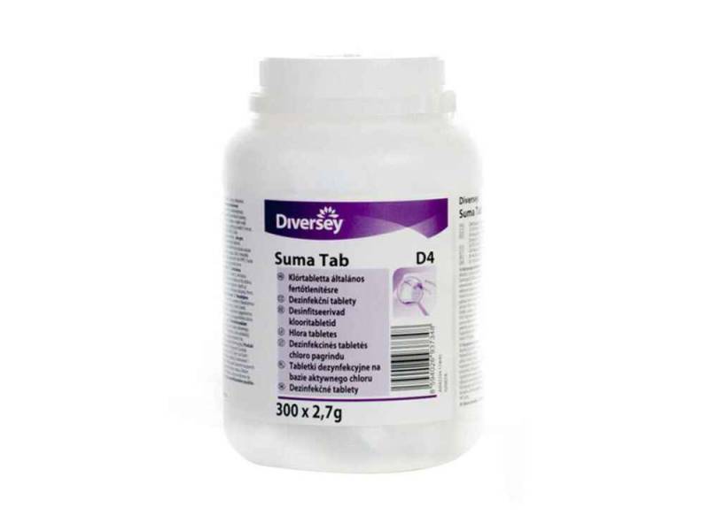 Diversey Suma Tab D4 Tab Dezenfektan Klor Tableti 0.825 Kg