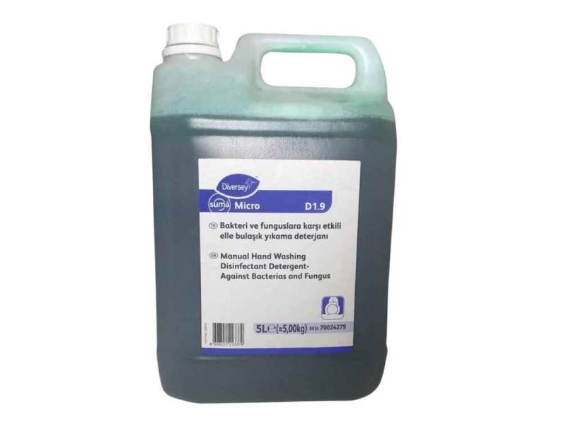 Diversey Suma Micro Elde Bulaşık Deterjanı D1. 9.5 Kg
