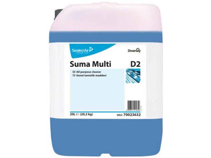Diversey Suma Multi D2 Yüzey Temizleyici 20 Lt