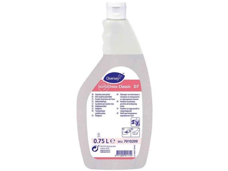 Diversey Suma Inox D7 Paslanmaz Çelik Parlatıcı 750 Ml