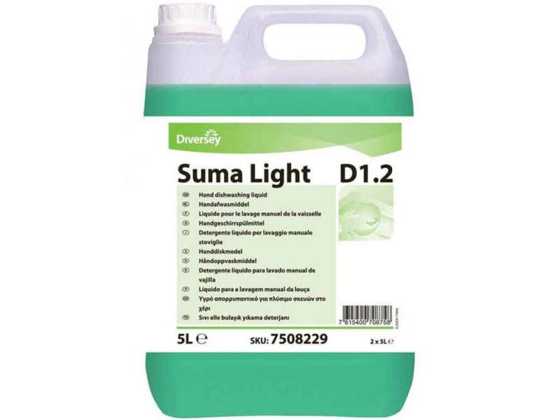 Diversey Suma Light D1.2 Elde Bulaşık Yıkama Deterjanı 5 Lt