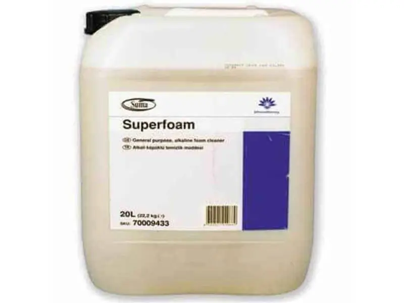 Diversey Suma Superfoam Köpüklü Ağır Yağ Kir Çözücü Deterjan 20 Lt