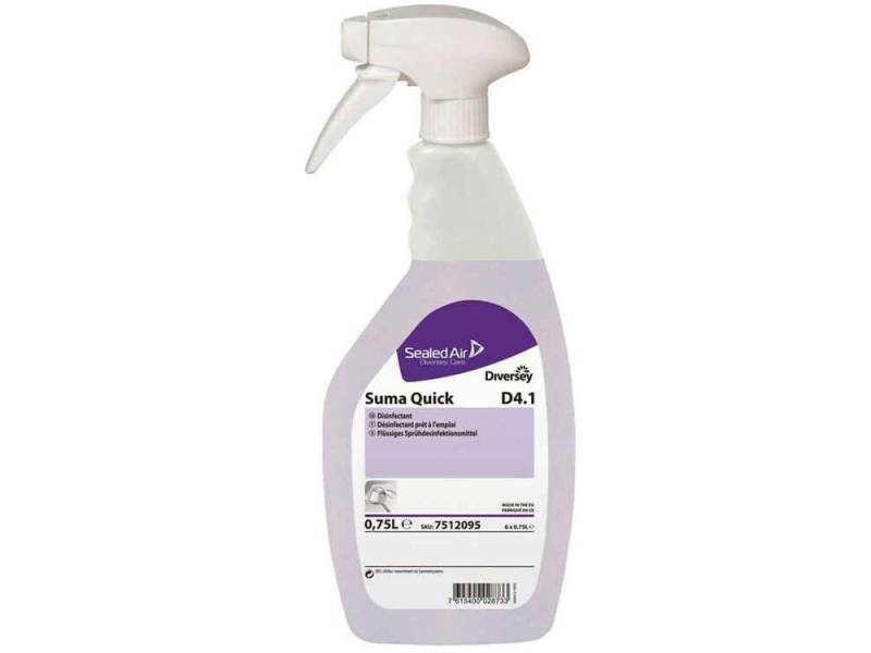 Diversey Suma Quick D4.1 Alkol Bazlı Yüzey Dezenfektanı 750 Ml