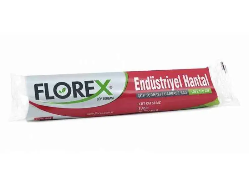 Florex 100x150 Hantal Boy Çöp Poşeti 400 GR Florex 100x150 Hantal Boy Çöp Poşeti 400 GR