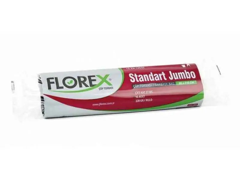 Florex Çöp Poşeti 80x110 200 GR 20 Rulo Florex Çöp Poşeti 80x110 200 GR 20 Rulo
