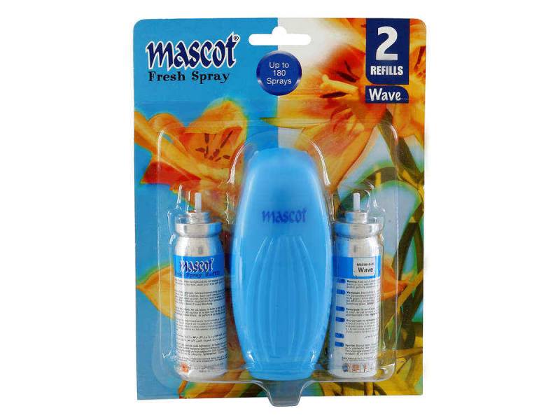 Mascot Fresh Sprey 2 Yedekli Wave