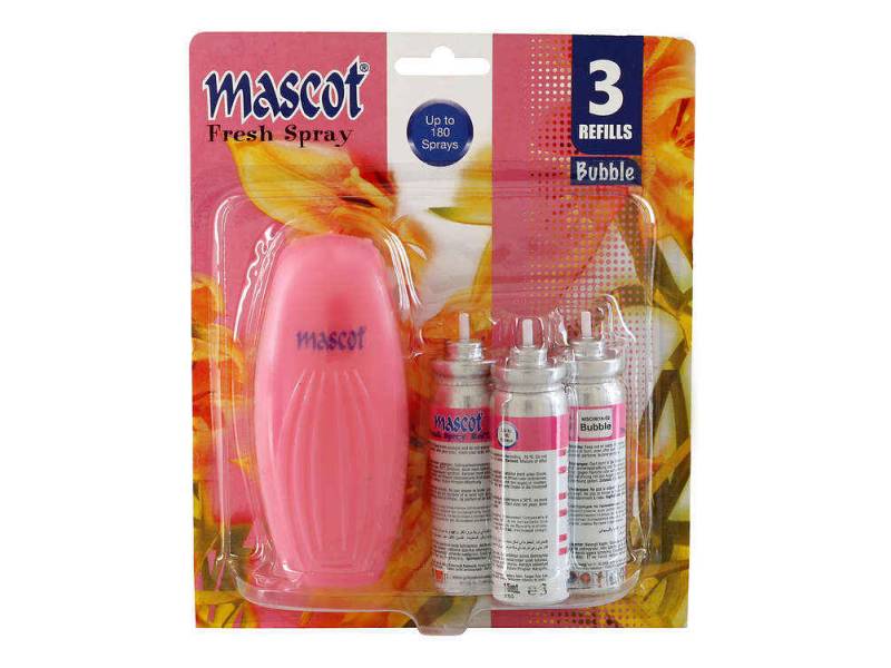 Mascot Fresh Sprey 3 Yedekli Bubble