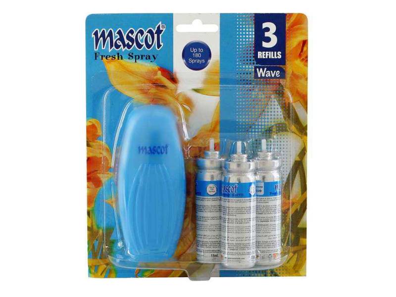 Mascot Fresh Sprey 3 Yedekli Wave