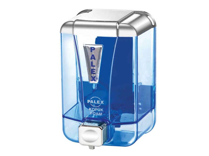 Palex 3432-2 Köpük Sabun Dispenseri 1000 CC Şeffaf Krom
