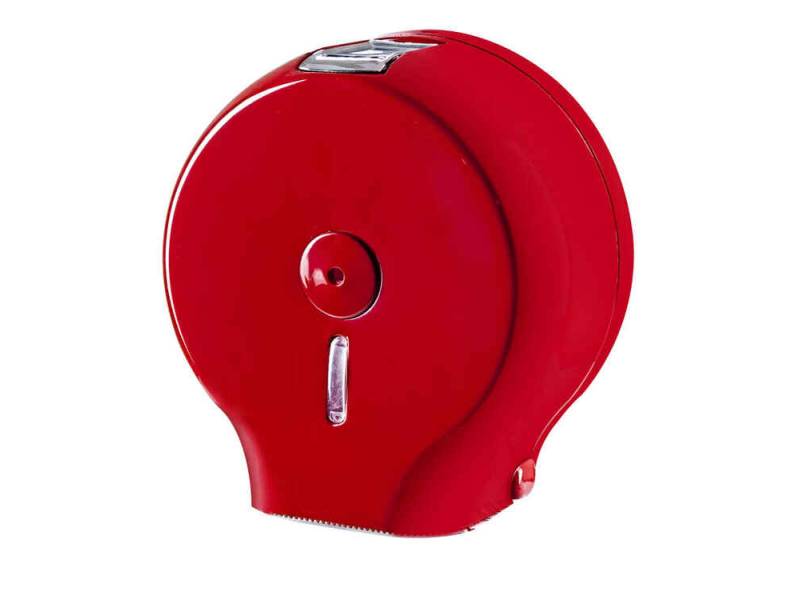 Palex 3444-B Mini Jumbo Tuvalet Kağıdı Dispenseri Kırmızı