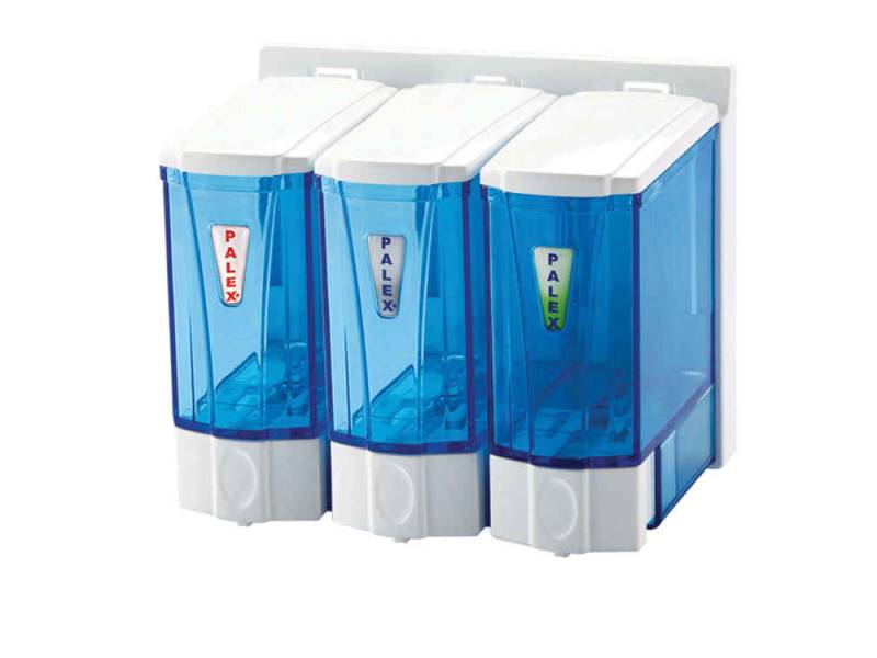 Palex 3566-0 Sıvı Sabun Dispenseri 250x3 CC Beyaz
