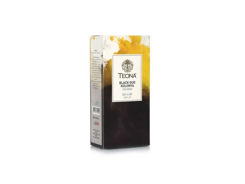 Teona Black Oud Kolonyası 200 ML Teona Black Oud Kolonyası 200 ML