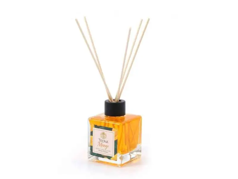 Teona Mango Bambu Çubuklu Oda Kokusu 110 ml Teona Mango Bambu Çubuklu Oda Kokusu 110 ml