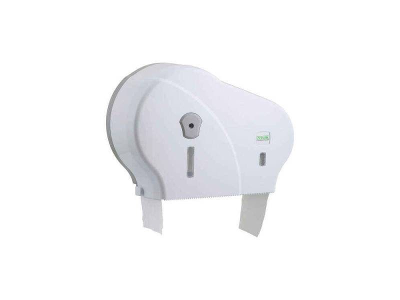 Vialli DMJ1 Double Mini Jumbo Tuvalet Kağıdı Dispenseri Beyaz