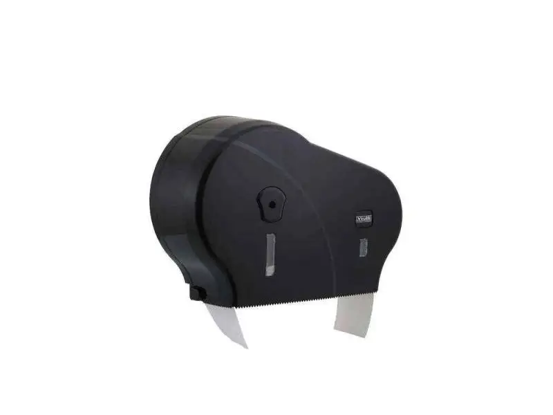 Vialli DMJ1B Double Mini Jumbo Tuvalet Kağıdı Dispenseri Siyah Vialli DMJ1B Double Mini Jumbo Tuvalet Kağıdı Dispenseri Siyah