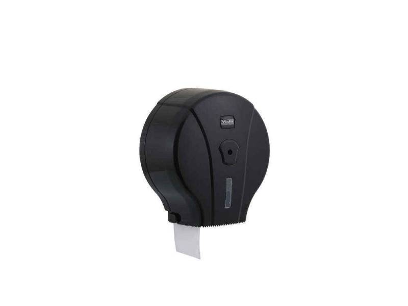 Vialli MJ1B Mini Jumbo Tuvalet Kağıdı Dispenseri  Siyah