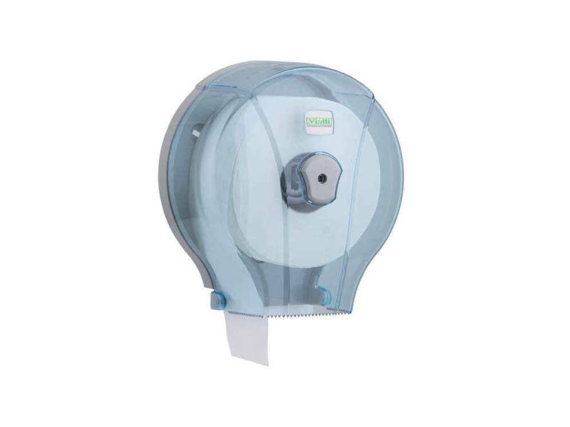 Vialli MJ1T Mini Jumbo Tuvalet Kağıdı Dispenseri Şeffaf