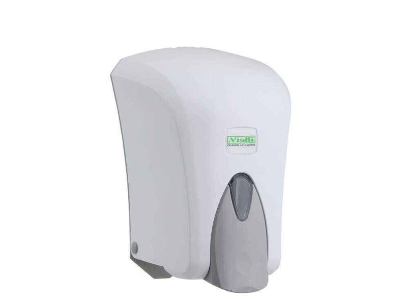 Vialli S6 Hazneli Sıvı Sabun Dispenseri 1000 Ml Beyaz