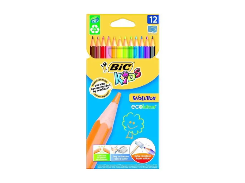 BİC EVOLUTION 12 RENK KURU BOYA 82902910