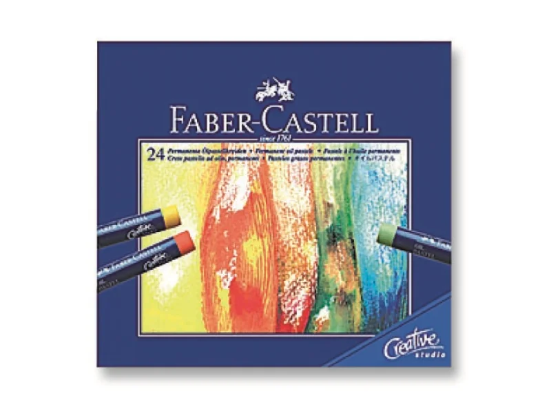 FABER CREATIVE STUDIO 24 RENK YAĞLI PASTEL BOYA 127024 FABER CREATIVE STUDIO 24 RENK YAĞLI PASTEL BOYA 127024