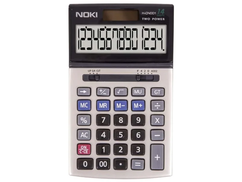 NOKİ HESAP MAKİNASI 14 HANE MASA ÜSTÜ H-CN001