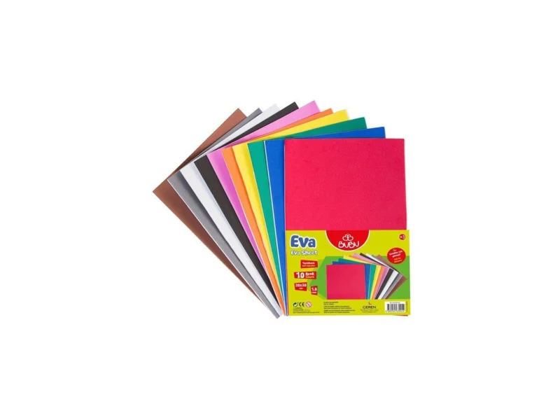 BU-BU EV0036 20x30 YAPIŞKANLI EVA 10 LU BU-BU EV0036 20x30 YAPIŞKANLI EVA 10 LU