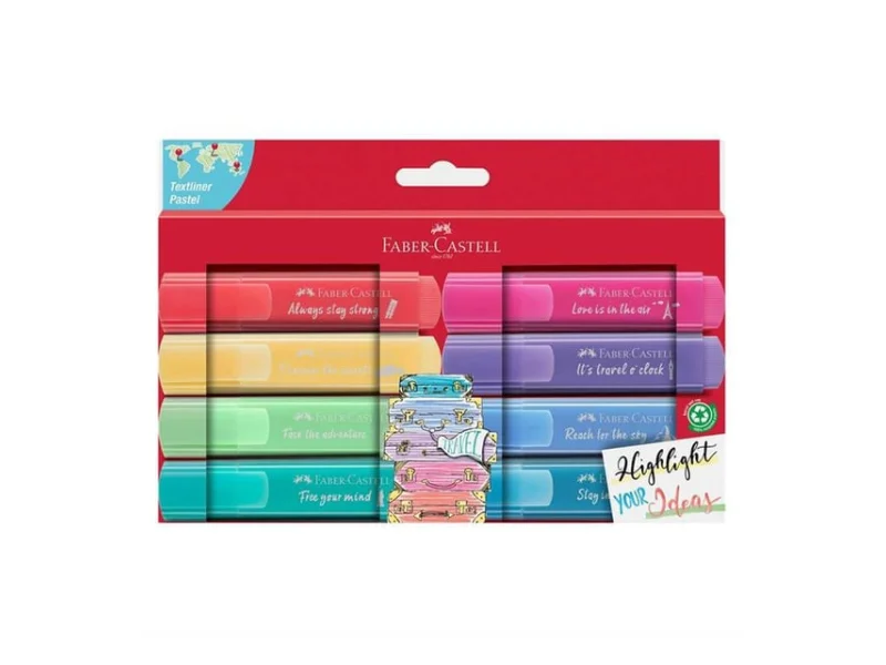 FABER FOSFORLU KALEM K 46 PASTEL RENK 8 Lİ 3025462600 FABER FOSFORLU KALEM K 46 PASTEL RENK 8 Lİ 3025462600