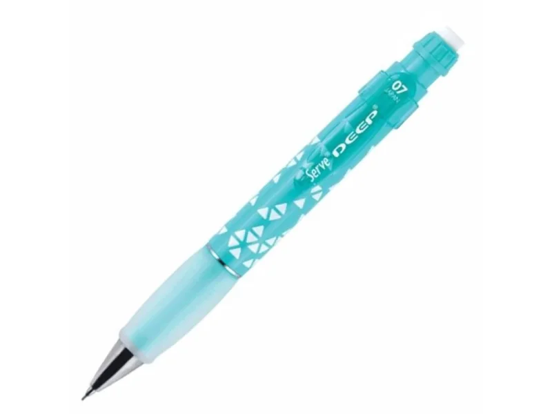 SERVE DEEP NANE YEŞİL RENKLİ ÜÇGEN DESEN VERSATİL KALEM 0.7 mm SERVE DEEP NANE YEŞİL RENKLİ ÜÇGEN DESEN VERSATİL KALEM 0.7 mm