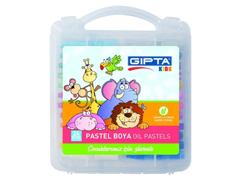 GIPTA 24 RENK PASTEL BOYA K3602 GIPTA 24 RENK PASTEL BOYA K3602