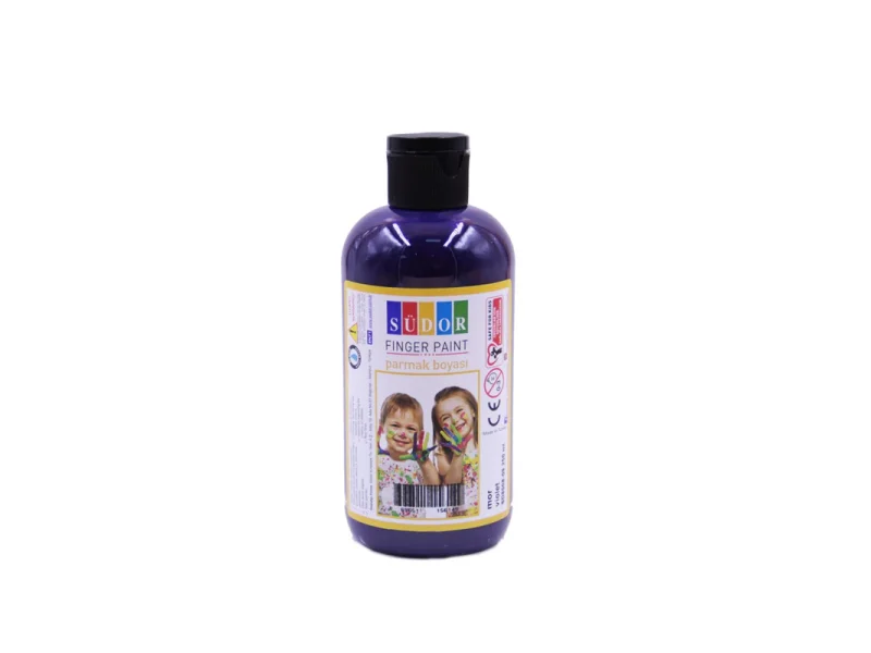 SÜDOR PARMAK BOYASI MOR 250 ml 8008-09 SÜDOR PARMAK BOYASI MOR 250 ml 8008-09