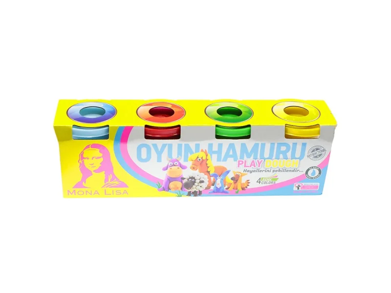SÜDOR MONALİSA PLAY DOUGH 4 R.OYUN HAMURU SD244 SÜDOR MONALİSA PLAY DOUGH 4 R.OYUN HAMURU SD244