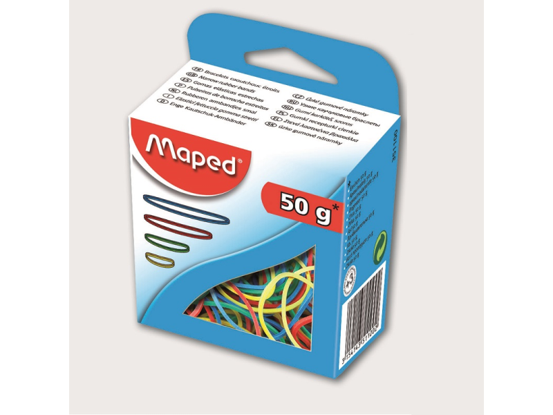 MAPED 351100 RENKLİ AMBALAJ LASTİĞİ 50 GR MAPED 351100 RENKLİ AMBALAJ LASTİĞİ 50 GR
