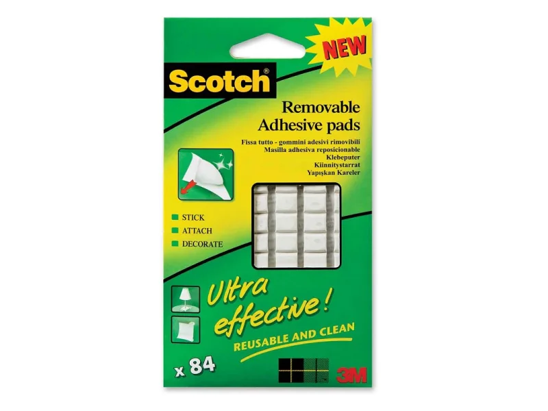 3M SCOTCHR FIX01 YAPIŞKAN KARELER 84 LÜ 3M SCOTCHR FIX01 YAPIŞKAN KARELER 84 LÜ