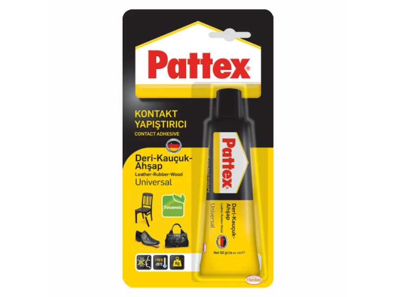 PATTEX DERİ/KAUÇUK/AHŞAP YAPIŞTIRICI 50 ml 2901467